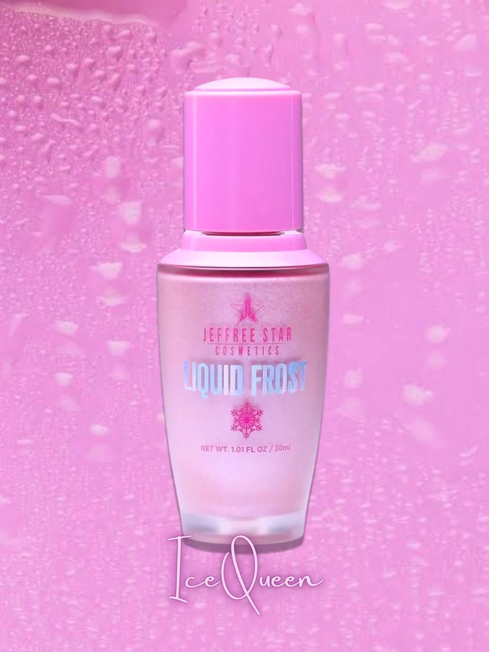 Jeffree Star | ‘Ice Queen’ Liquid Frost | NiB icy pink-lavender bling HtF NwoB